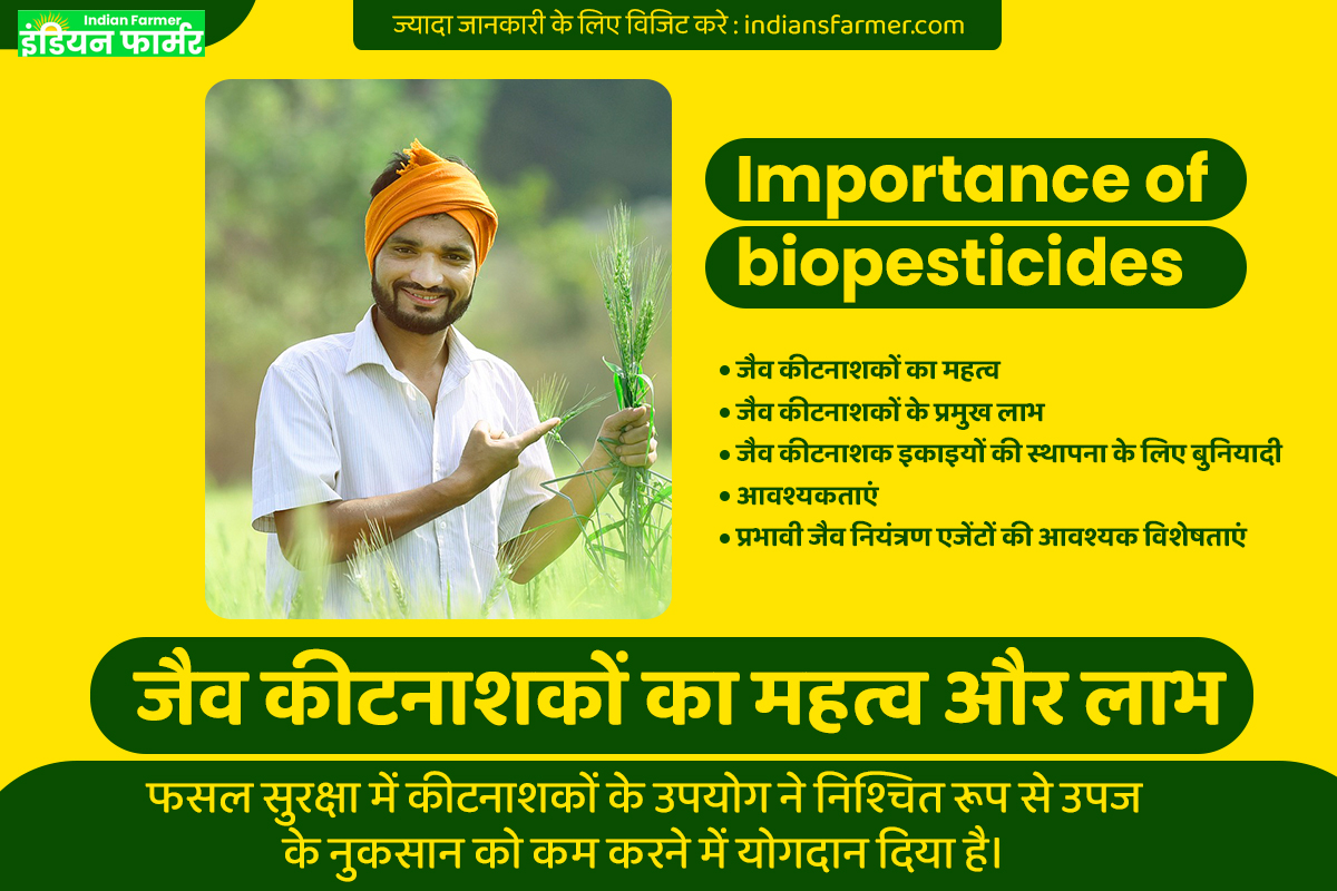 Importance of biopesticides in